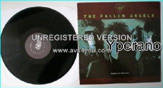 FALLEN ANGELS: Wheel Of Fortune LP Nasty Suicide from Hanoi Rocks on guitar