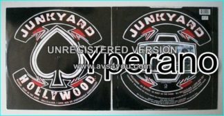 JUNKYARD: Hollywood 12" E.P. Unreleased songs. Little Caesar, L.A. Guns, AC/DC, Check video. HIGHLY RECOMMENDED.