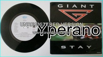 GIANT: Stay (Remix) 7" + Get used to it. First class Melodic Hard Rock. legendary singer. Check video!