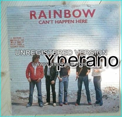 RAINBOW: Can't Happen Here 7" + Jealous Lover. Check video.
