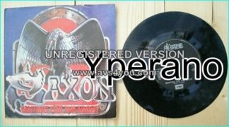 SAXON: Waiting For the Night 7" + Chase the Fade. Check video.