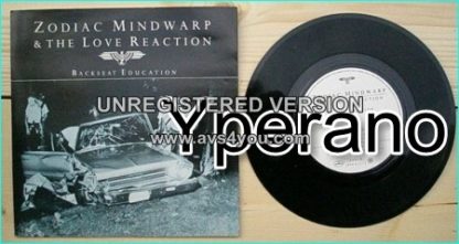 ZODIAC MINDWARP AND THE LOVE REACTION: Backseat education 7" Check video
