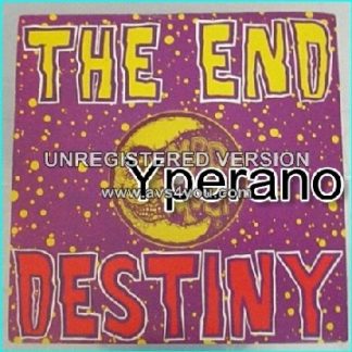 The END: Destiny 7" rare hard rock single. British band + record label. HIGHLY RECOMMENDED.