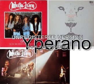 WHITE LION: Wait 12" Gatefold (Red colour) UK ONLY!! Wait (Extended Version) and 2 live versions. Super wow! Check videos!!