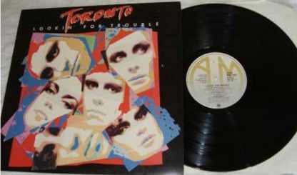TORONTO: Lookin' For Trouble LP PROMO. US edition. A la Heart, Pat Benatar. s.