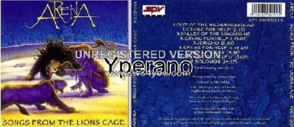 ARENA: Song from the lions cage CD Fully Signed / Autographed!! Grandiose progressive rock. Pendragon, Marillion members & sound
