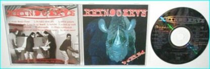 RHINOCERVS: Behind CD. ULTRA RARE / HARD TO FIND (mint condition). 12 songs. Dynamic rock - pop Metal from NYC 1996. Check video