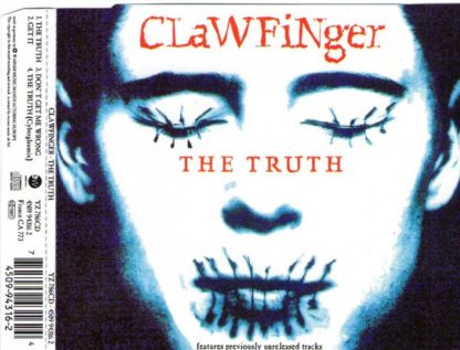CLAWFINGER: The Truth CD. 4 songs / 18 min. (+ Cyberglaumix). Check videos!!