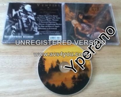 CRADLE OF FILTH Vempire or Dark Faerytales in Phallustein CD original release on Cacophonous. 1996 (NIHIL6CD) Best career album.