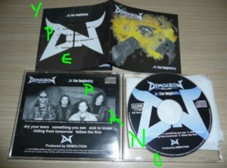 DEMOLITION: -in the beginning CD RARE, in mint condition. Top class Thrash Metal.