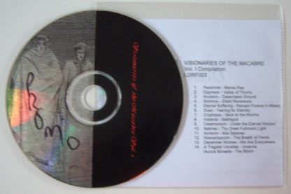 VISIONARIES OF MACABRE Vol. 1 -- 15 song Metal compilation CD FREE £0 For orders of £23+