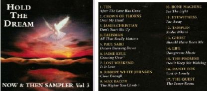 Hold the dream Now & Then Sampler Vol 3 CD. s. Crown of Thorns, James Christian, Talisman, Sabu, Jaime Kyle-