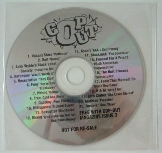 COP OUT 3 Compilation CD Free for orders of £16+
