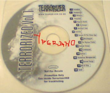 Terrorized Vol.1 CD Entombed, Hammerfall, Napalm Death , Queens of the Stone Age, etc.