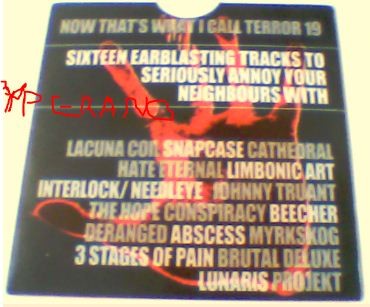 Now that's what I call Terror 19 CD (still sealed). Lacuna Coil, Snapcase, Cathedral, Johnny Truant, Abscess, etc. s