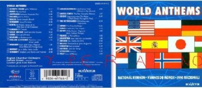 World Anthems English Chamber Orchestra CD. 30 of the best Anthems ever, by the best Orchestra! s