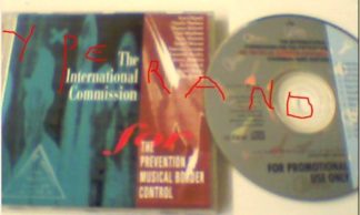 The International Commission For The Prevention Of Musical Border Control CD PROMO veraBra Records RARE!!