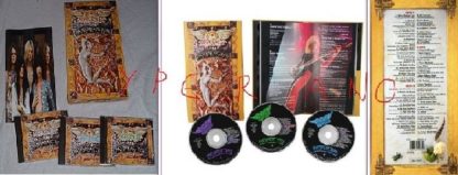 AEROSMITH: Pandora's Box. 52-track ltd. edition 3-CD box set w. unreleased tracks+64-page book. 1991 original.