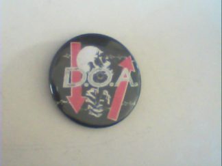 D.O.A: Pin Button. Free for orders of £25+