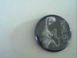 Nihilist (Death Metal): Pin Button. Free for orders of £25+