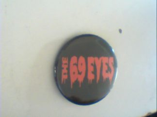 The 69 Eyes: Pin Button. Free for orders of £35+