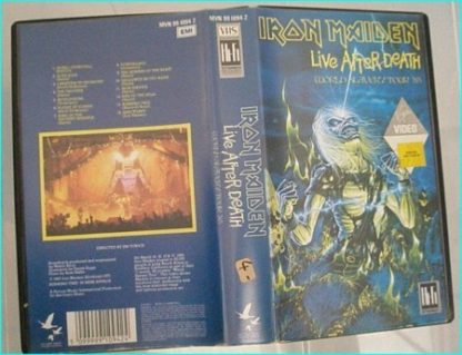 Iron Maiden: live after death world tour '85 VHS.