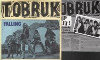 TOBRUK: Falling 7" with competition insert. Quality UK Hard Rock / A.O.R. Check video. Highly recommended