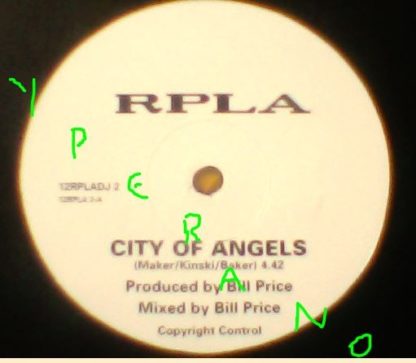 RPLA: City of Angels 12" DJ PROMO. Similar to The Cult. Check video.