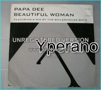 PAPA DEE: Beautiful woman (love supreme) 12" PROMO only. Special promo. New York mix + The Rockers Mix. s