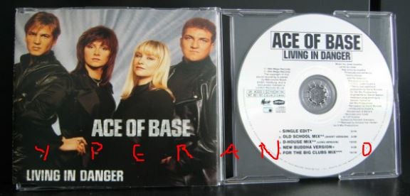 ACE OF BASE: Living In Danger UK Maxi CD 5 Track!