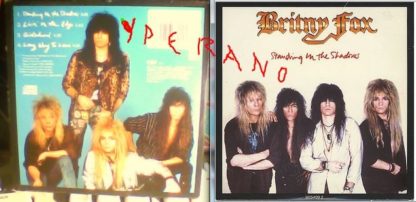 BRITNY FOX: Standing In The Shadows CD Single UK. rare! 4 songs, incl. "Girlschool". Check videos