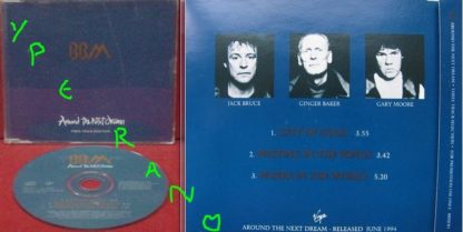 BBM: Around the next dream CD PROMO Single. Jack Bruce, Ginger Baker, Gary Moore.