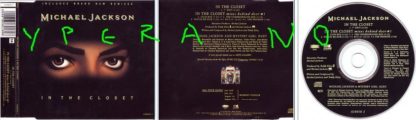 MICHAEL JACKSON: In The Closet CD single UK 1992. 6 songs, 30 minutes. Check video