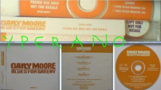 GARY MOORE: Blues For Greeny SAMPLER PROMO CD cdvdj 2784 Single w. 4 tracks. Check video