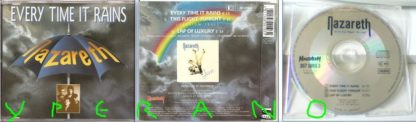 NAZARETH: Every Time It Rains CD Single on Mausoleum Records! incl. This Flight Tonight (1991 version). Check video