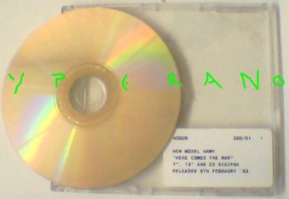 NEW MODEL ARMY: Here Comes The War PROMO ONLY CD Gold disc. Check video