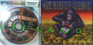 ONE MINUTE SILENCE: A Waste of things to come CD Single PROMO