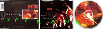 PEARL JAM: Dissident CD part two. UK single. 16 minutes / great medley. 660441 5. Check video