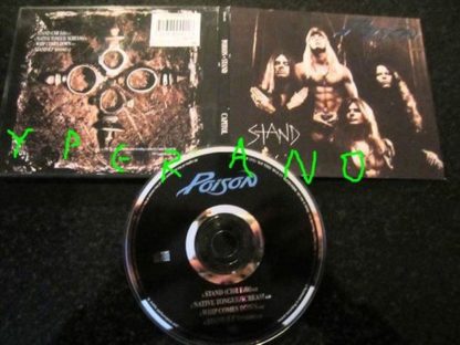 POISON: Stand CD Digipak UK 4 track. Incl. great edit and a totally unreleased song. Check videos