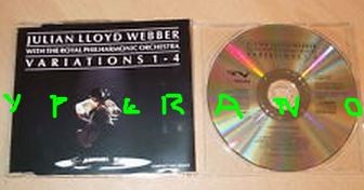 Julian Lloyd Webber with the London Philharmonic Orchestra: Variations 1-4 CD