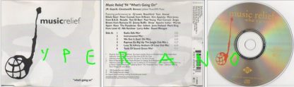 MUSIC RELIEF What's going on CD 1994 charity single UK. Marvin Gaye cover. Check video