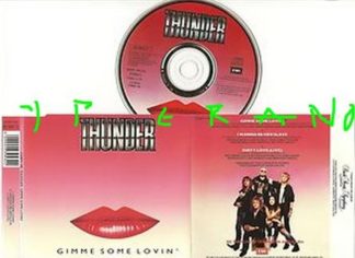 THUNDER: Gimme some lovin' CD single 1990. The Spencer Davis Group cover. incl. Dirty Love (Live). Check video