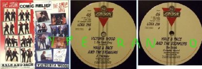 Hale And Pace And The Stonkers / Victoria Wood: The Stonk / The Smile Song 12". w. Brian May, Tony Iommi, Gilmour etc.