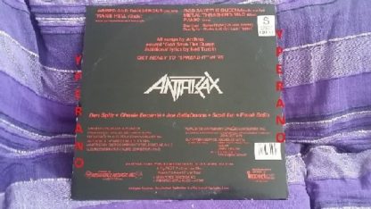 ANTHRAX: Armed And Dangerous 5 TRACKS LP w. Sex Pistols cover Live songs. Megaforce Records. Check videos