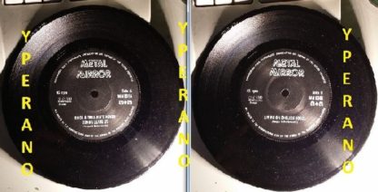 METAL MIRROR: R'N'R Ain´t Never Gonna Leave Us. Ultra RARE N.W.O.B.H.M 7" vinyl single (private release) 1980