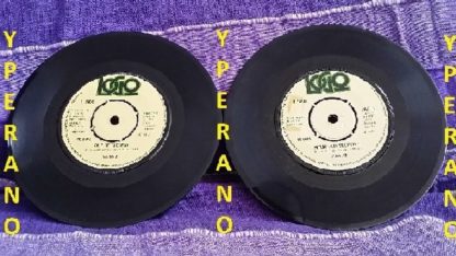 VARDIS: Lets go DOUBLE 7" vinyl 1980. no PS. Classic N.W.O.B.H.M CHECK audio.