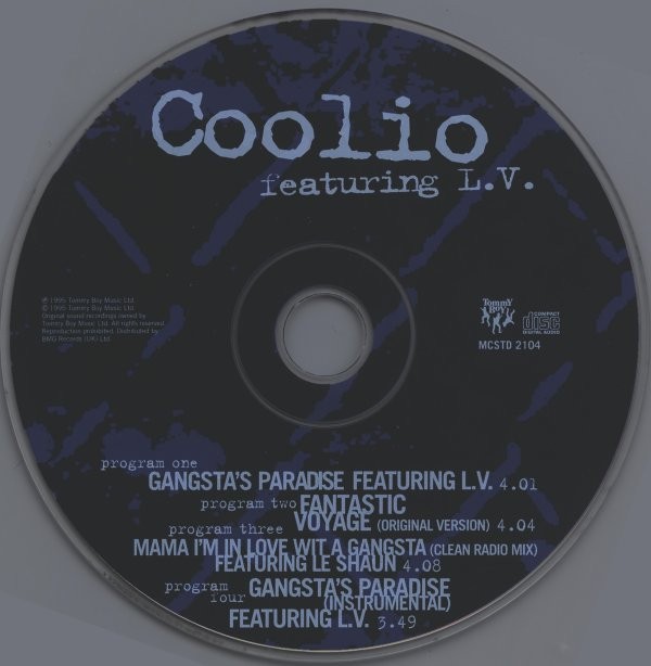 coolio gangsters paradise tape