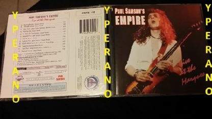 SAMSON: Live at the Marquee CD. 1st press, Rare. PAUL SAMSON'S EMPIRE. absolutely raw, as recorded on the night. Check samples