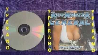RIFFMASTER GENERAL: We Like That CD. Sexy artwork (Huge BOOBS). N.W.O.B.H.M. Check audio