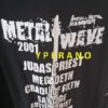 Metal Wave 2001 T-SHIRT: Judas Priest, Megadeth, Cradle of Filth, Savatage, Rotting Christ, Less than Human